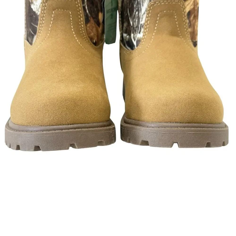 Magellan Outdoors Kids' Boone Realtree Edge Boots slip resistant SZ/13 Y